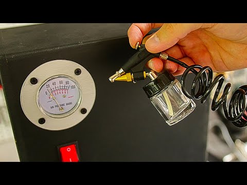 💨 Воздушный Компрессор для Аэрографа Своими Руками