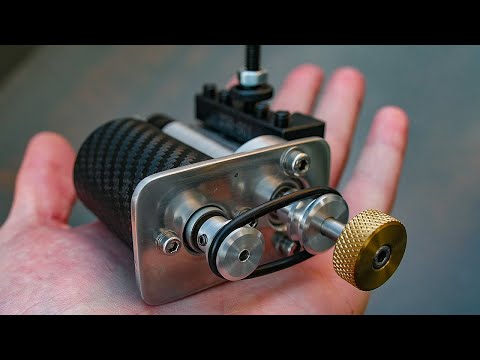 😎 Мини Фрезерная / Сверлильная Приставка для Токарника [Часть 1]