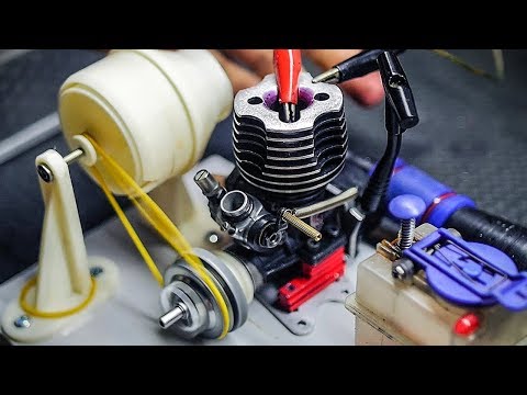 🌡 Система Охлаждения Нитро Движка на Ременной передаче
