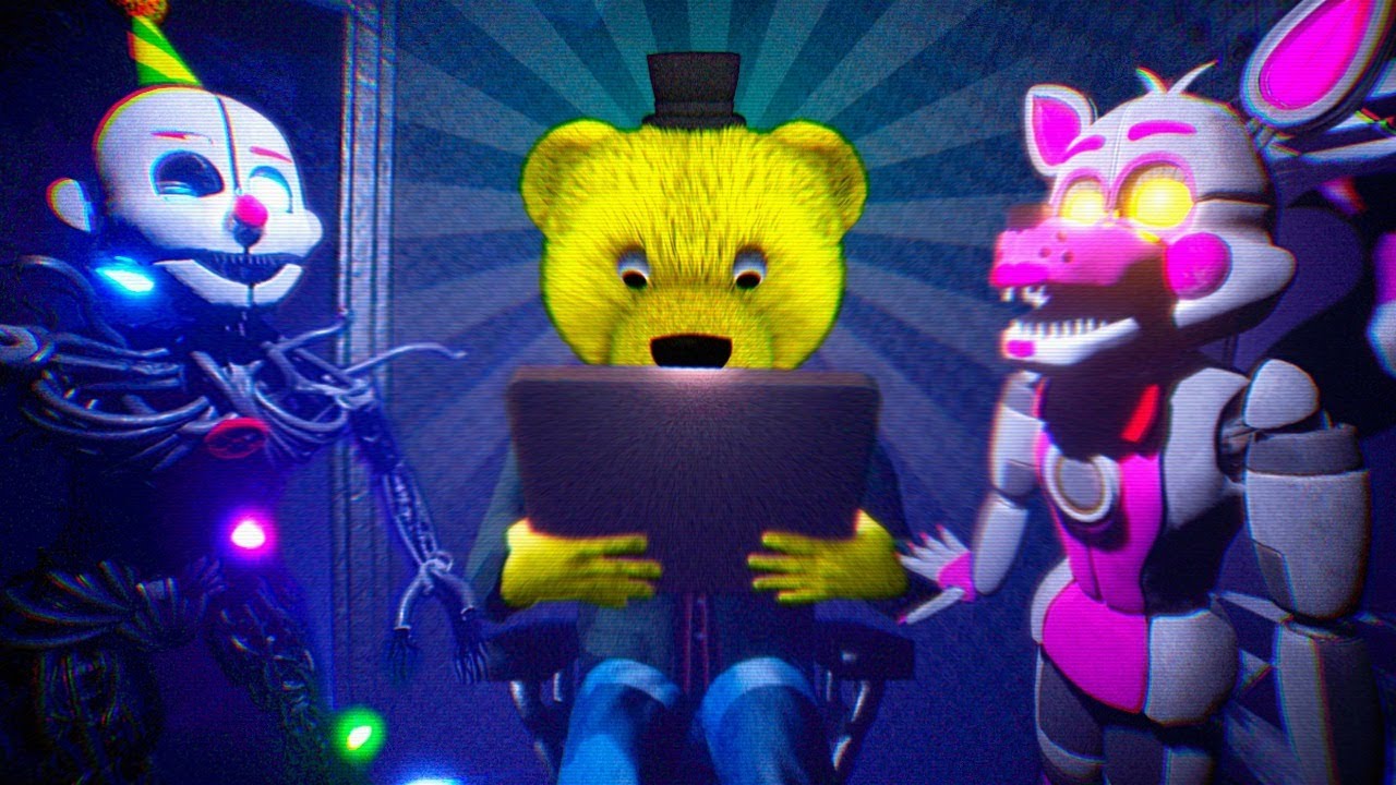 FNAF ИГРАЮ за ФАНТАЙМ ФОКСИ и ЭННАРДА   ВЗЛОМ и СЕКРЕТНЫЕ АНИМАЦИИ АНИМАТРОНИКОВ из ФНАФ 5 SL !!!