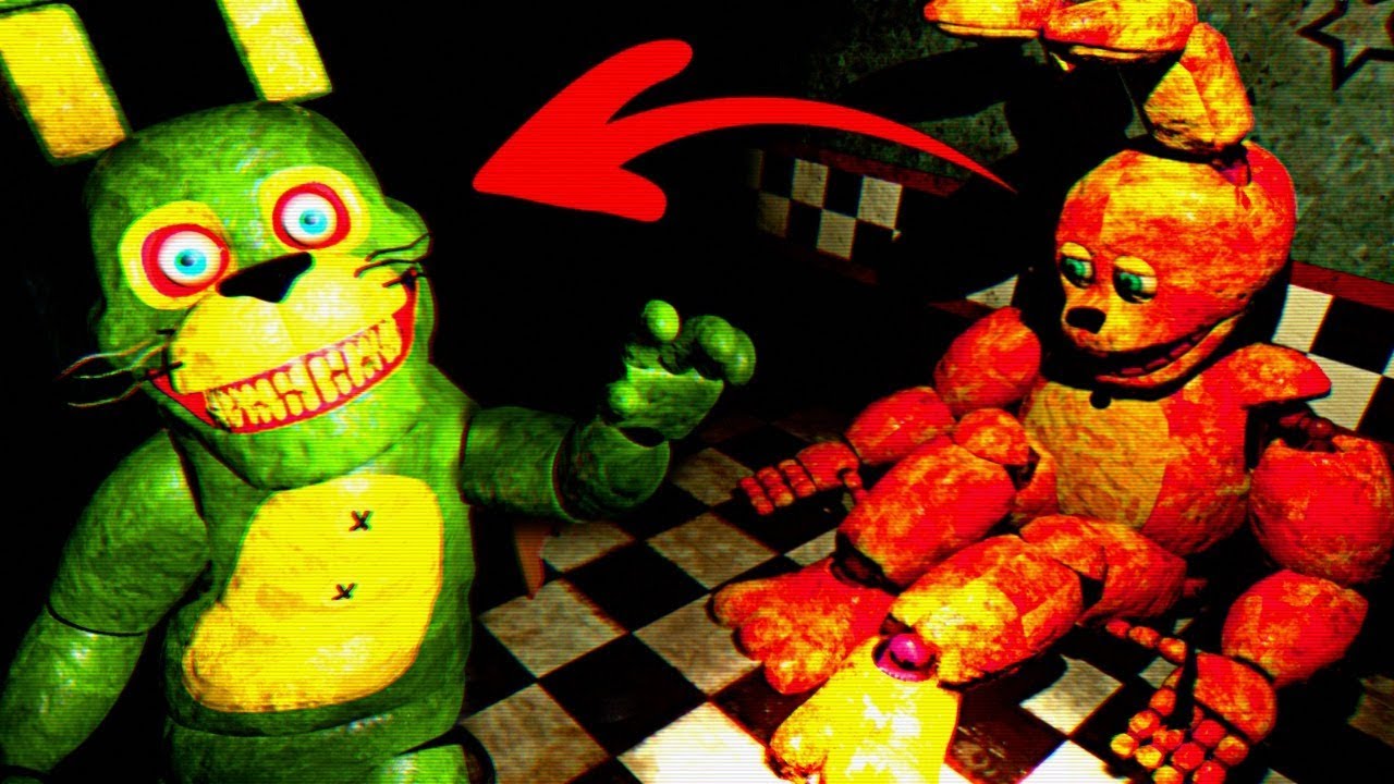 FNAF НОВЫЙ КРИПОВЫЙ ПЛЮШТРАП УБИЙЦА ПРОТИВ ФНАФ ПЛЕЯ в ПИЦЦЕРИИ ФРЕДБИРС с АНИМАТРОНИКАМИ !!!