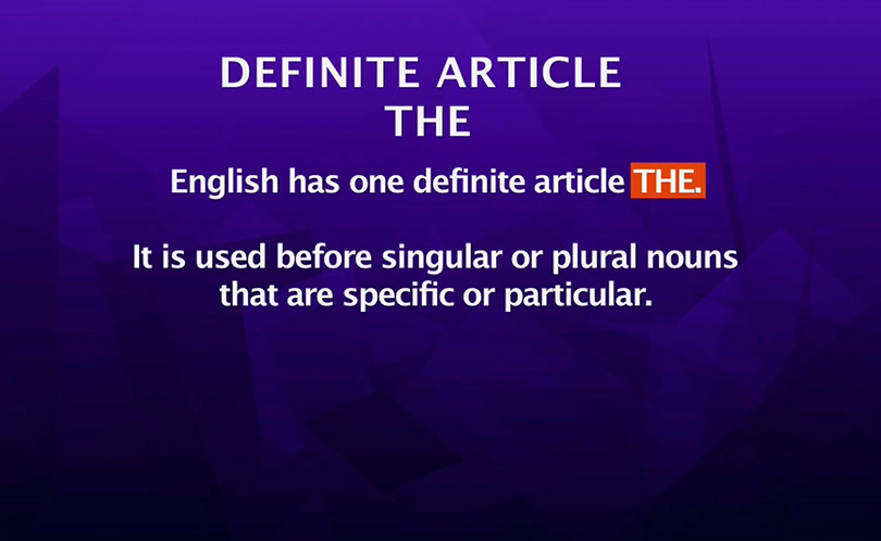 Grammar Wise. 1st season. Серия 13