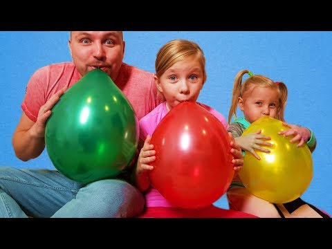 Learn colors with Balloons and more nursery rhymes songs for children