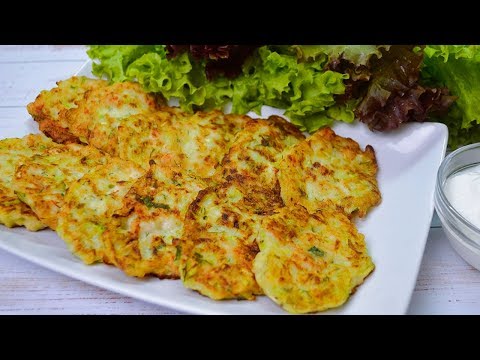 Ай да вкуснятина - кабачковые оладьи с мясом
