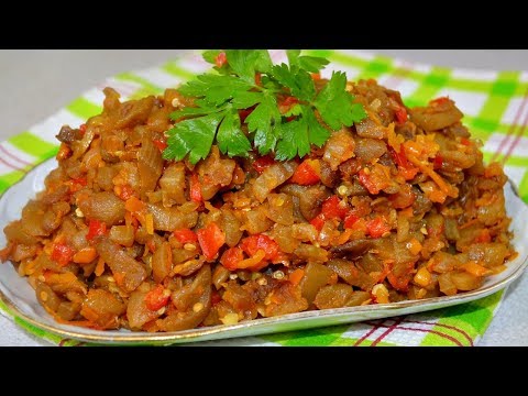 Баклажанная ИКРА - простой вкусный рецепт