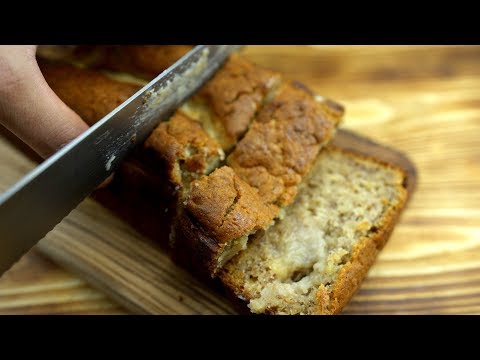 Банановый кекс в духовке