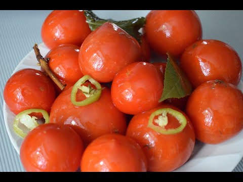 Бочковые помидоры - Бабушкин рецепт
