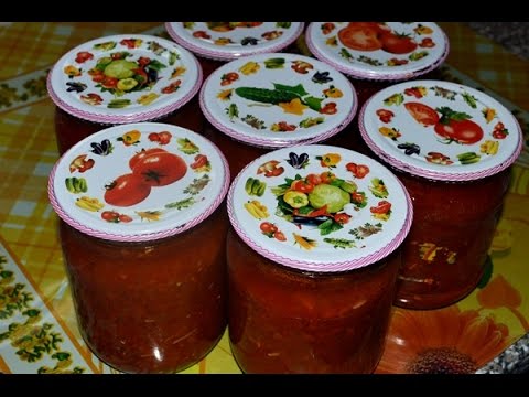 Вкусная аджика с яблоками