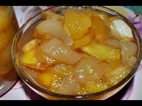 Вкусное грушево -яблочное варенье