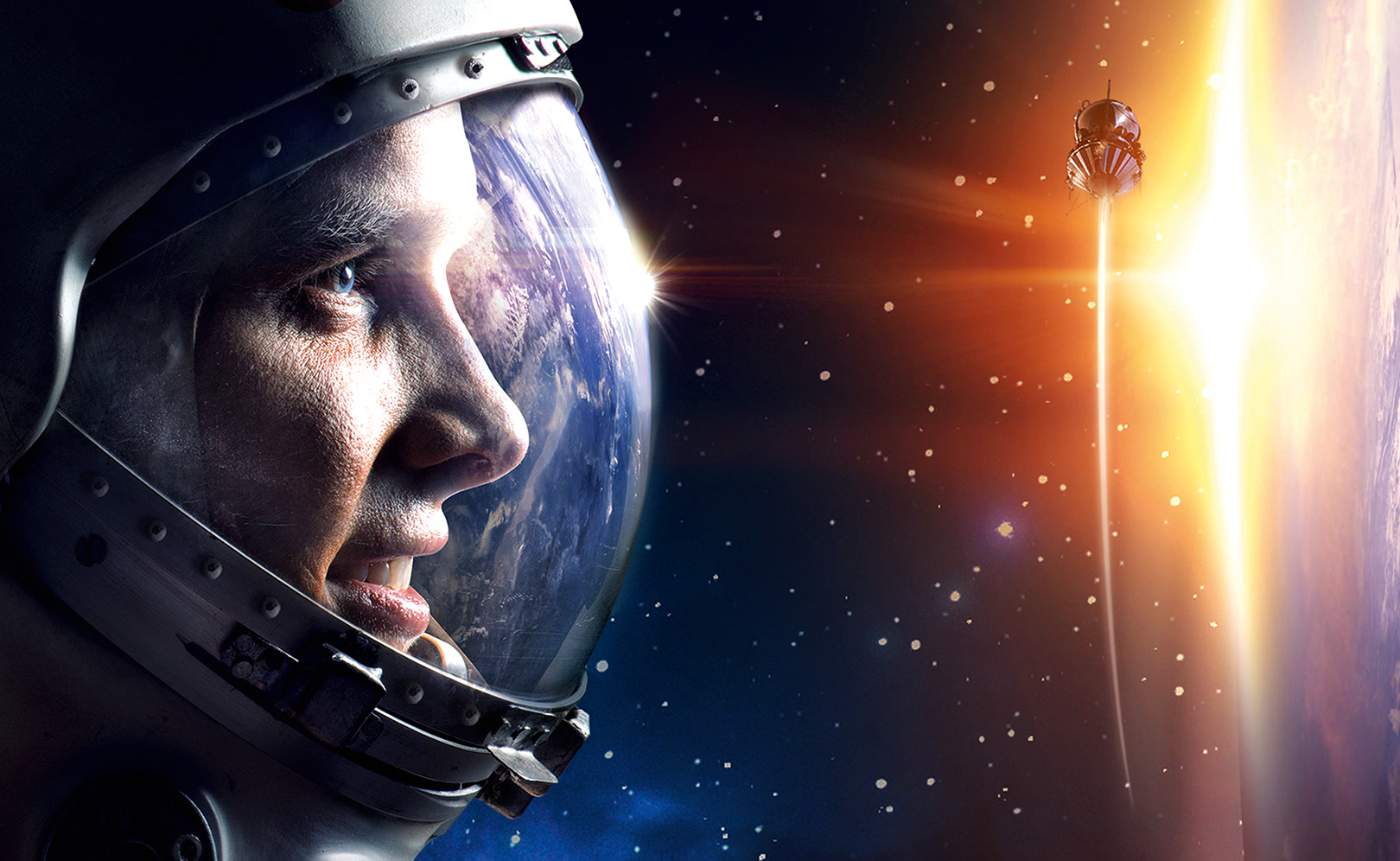 Гагарин. Первый в космосе
