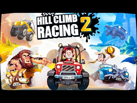 Гонять как Бешеный Hill Climb Racing 2 Тачки, Гонки и Картошкин #1