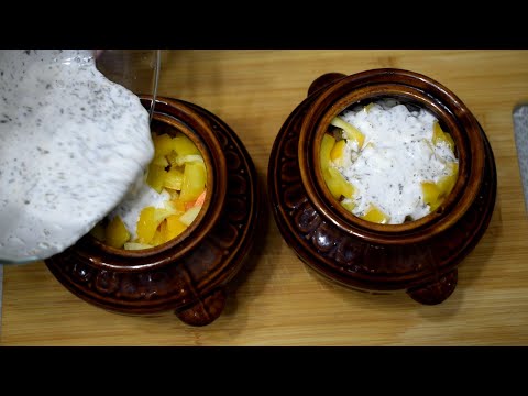 Горшочки ПРОСТО БОМБА, УЖИН без возни! Самый Ленивый рецепт, ПРОЩЕ НЕ БЫВАЕТ!