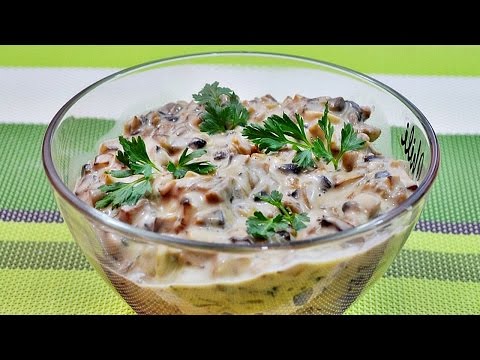 Грибной соус со сливками