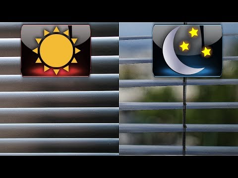 Динамические Жалюзи Реагирующие на Свет Своими Руками