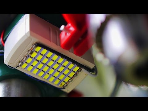 Доработка Сверлильного Станка - Мини Светодиодная Панель