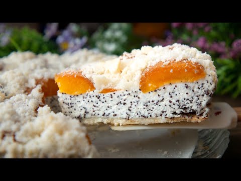 Ешь и Худей! Королевская Ватрушка с Абрикосами и Маком. Очень Вкусный и Простой ПП Десерт!