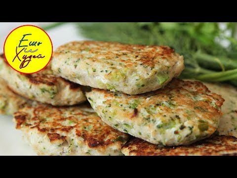 Ешь и Худей! Сочные Котлетки из Куриного Фарша и Брокколи