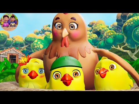 Желтые Цыплята Пи-Пи-Пи 🐤| Музыка Для Детей 🎵| Веселые Детские Песенки
