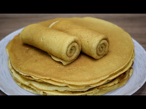 Жену За Уши не оттащишь, Как вкусно! А всего то нужно немного кефира, муки и ... Блины на кефире