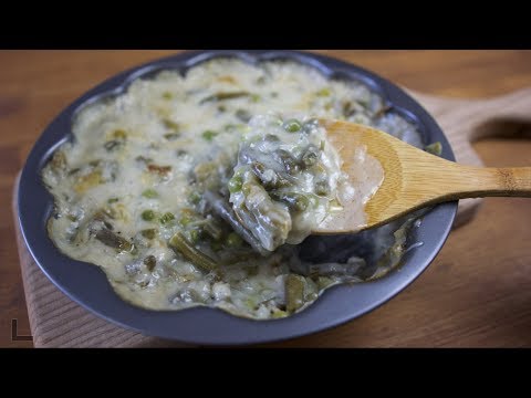 ЗАПЕКАНКА С ЗЕЛЕНОЙ ФАСОЛЬЮ | супер простой рецепт