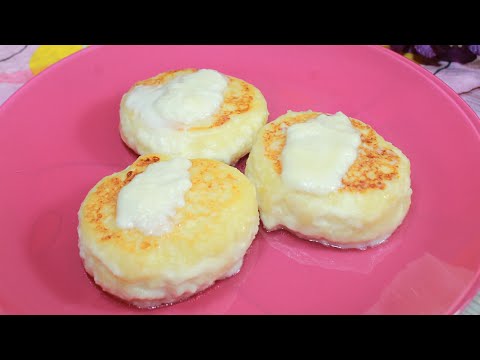 Идеально нежные и вкусные СЫРНИКИ на ЗАВТРАК, все просто в восторге от такого приготовления.