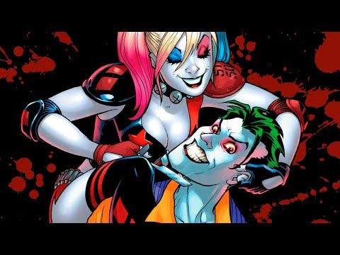 История безумных отношений Джокера и Харли Квинн. Dc comics.