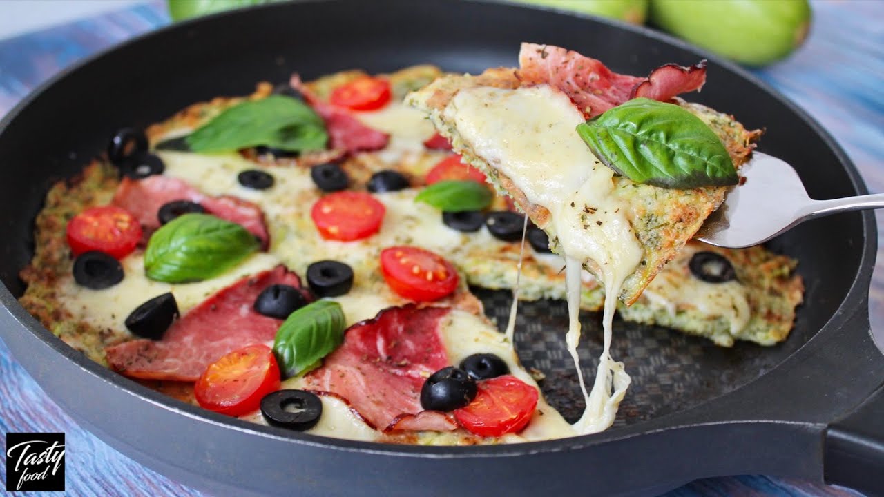 КАБАЧКОВАЯ ПИЦЦА Вкуснее Оладьев из Кабачков!