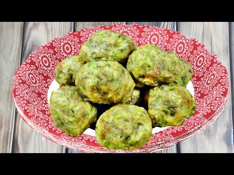 КАБАЧКОВЫЕ ДИЕТИЧЕСКИЕ ТЕФТЕЛИ с мясом в духовке