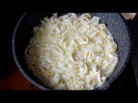 Как готовить кальмары легко и быстро!
