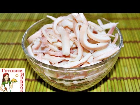 Как правильно варить и чистить кальмары, чтобы были мягкие