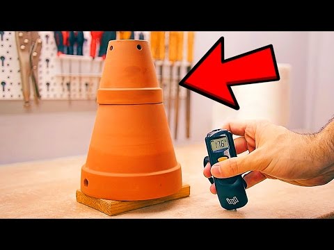 Как сделать Обогреватель 700℃ 🔥 из Глиняных Горшков своими руками
