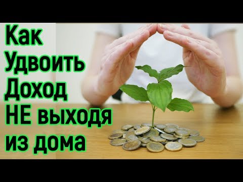 Как удвоить доходы в 2020 НЕ вставая со стула и НЕ выходя из дома – Как стать успешным и богатым