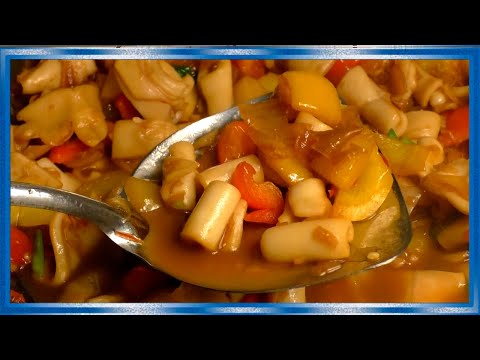 Кальмары ВОК, по-китайски, готовим дома, это просто, и очень вкусно!