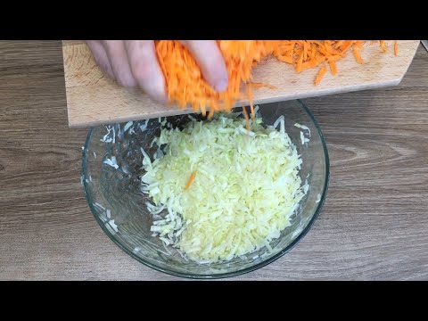 Капуста и 1 яйцо Вкусный ужин из простых ингредиентов Так КАПУСТУ вы еще НЕ ГОТОВИЛИ!