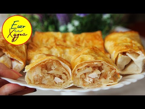 Ленивые Пирожки из Лаваша с Капустой. Ешь и Худей. ПП Рецепт