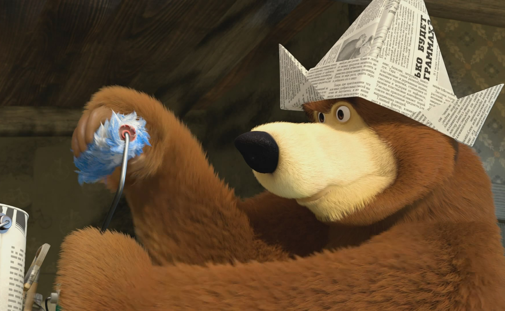Маша и Медведь. Сезон 1. Осторожно, ремонт!