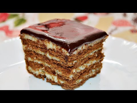 МЕГА-БЫСТРЫЙ торт БЕЗ ВЫПЕЧКИ с кокосовым кремом!