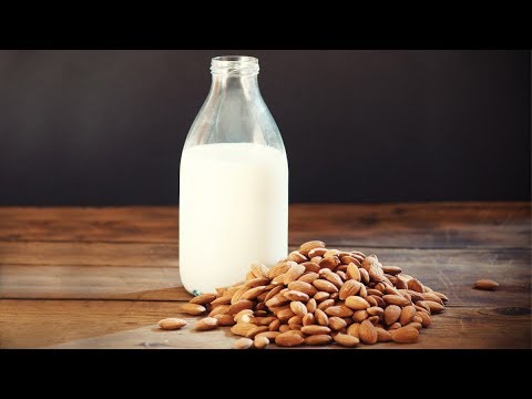 МИНДАЛЬНОЕ МОЛОКО| Михаил Vegan | КАК НАДОИТЬ МИНДАЛЬ