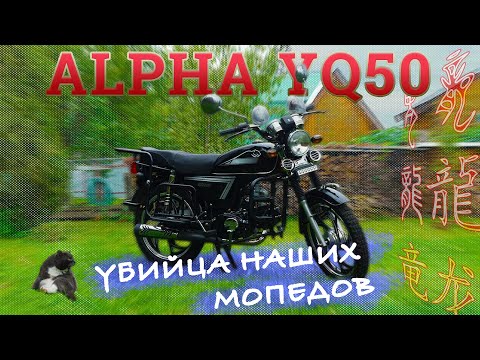 МОПЕД АЛЬФА!!! ВСЯ ПРАВДА!!! Alpha YQ50 / ЯГУАР по Китайски / Иван Зенкевич