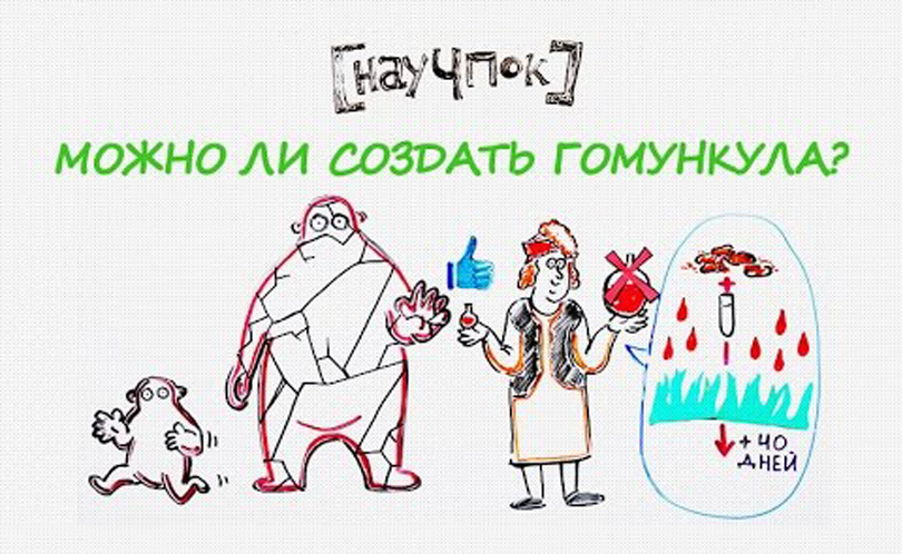 Научпок. Выпуск 119: Можно ли создать гомункула?