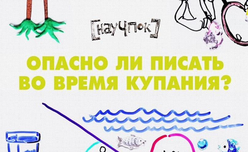 Научпок. Выпуск 31: Опасно ли писать во время купания?