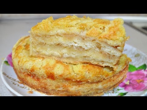 Нежный НАСЫПНОЙ ПИРОГ с яблоками