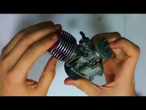 Нитро двигатель: стенд, бак, глушитель - Alpha Mods