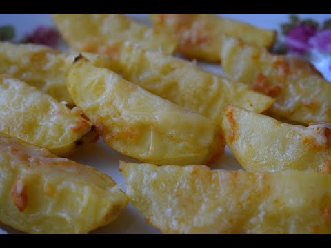 НОВОГОДНЕЕ БЛЮДО ИЗ КАРТОФЕЛЯ ХРУСТЯЩАЯ КАРТОШКА С СЫРОМ на Новый год 2020