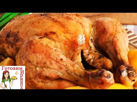 Новогодний рецепт: утка с яблоками в духовке