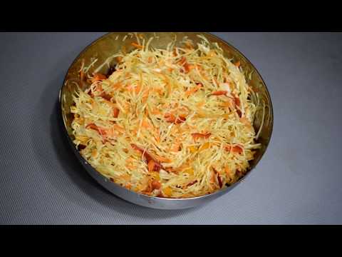 НОВЫЙ салат из КАПУСТЫ за 5 минут ! Простой рецепт из ресторана на НОВОГОДНИЙ СТОЛ / cabbage salad