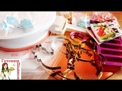 Обзор кондитеркой посылки