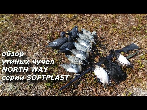 обзор утиных чучел NORTH WAY серии SOFT PLAST