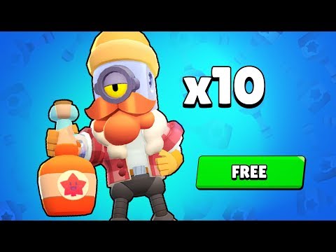 ОПЯТЬ РИСКУЮ! 10 ШКОЛЬНИКОВ ПОЛУЧАТ НОВЫЙ СКИН БАРЛИ! | BRAWL STARS