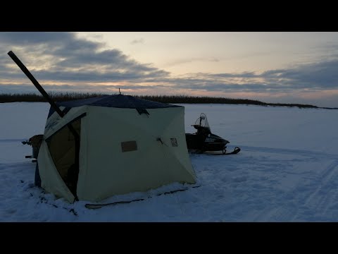 отличная рыбалка на крайнем севере Зимняя рыбалка